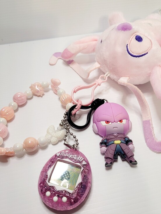 Bandai Namco Other - Tamagotchi  V2 Pink Glitter Virtual Pet Working Tested